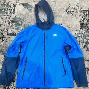 The North Face Bright Blue and Dark Blue Jacket